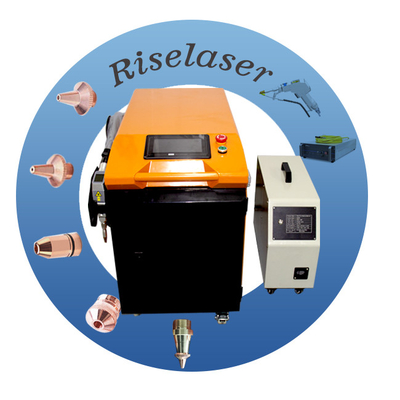 Riselaser المحمولة المحمولة المتواصلة القالب ليزر لحام آلة للألومنيوم الفولاذ المقاوم للصدأ